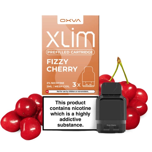 Oxva Xlim Cápsula Sabor Fizzy Cherry 20mg